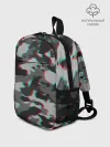 Рюкзак детский / Серый камуфляж