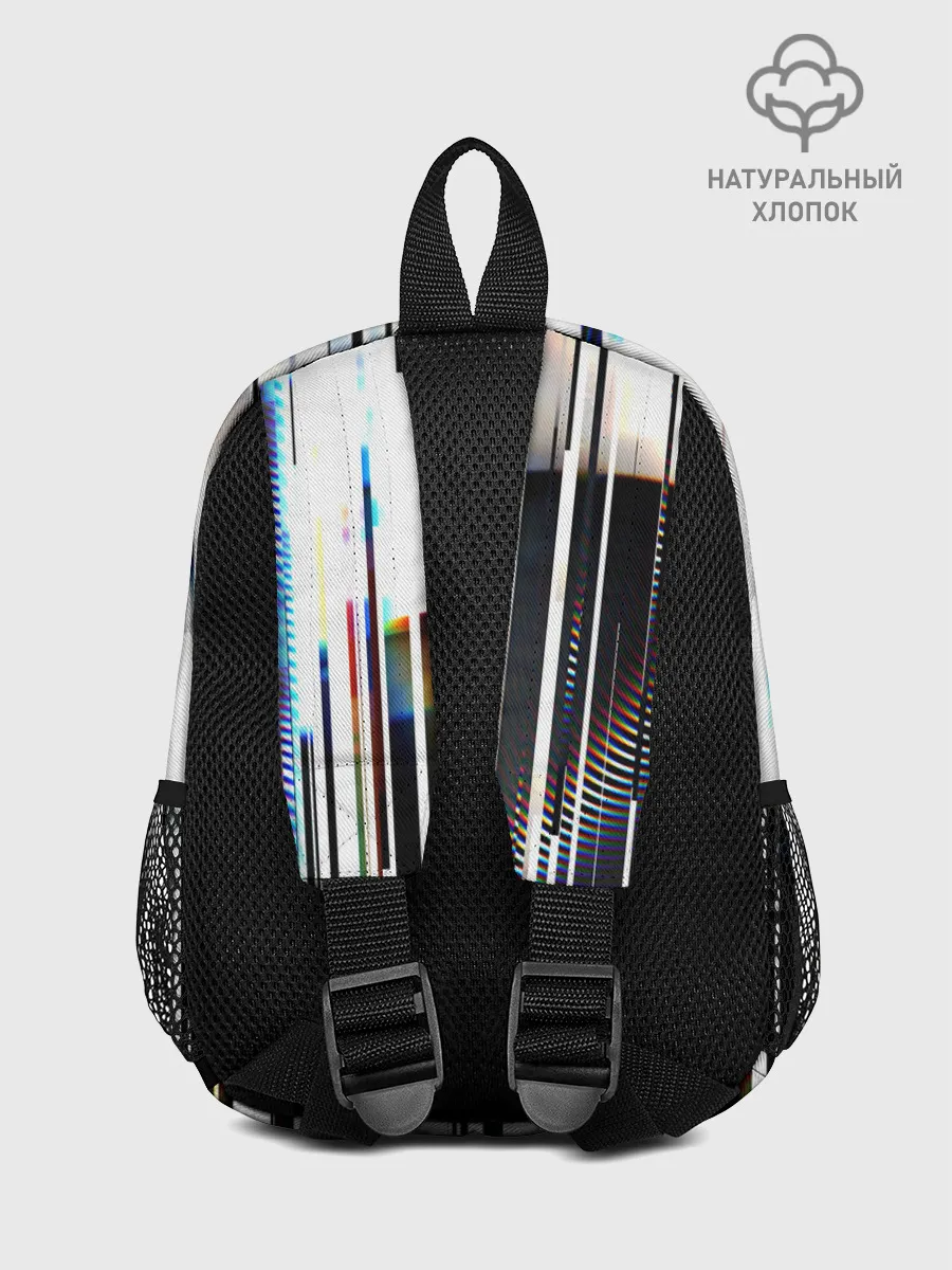 Рюкзак детский / Абстракция Глитч