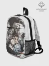 Рюкзак детский / Kimetsu no Yaiba на сером