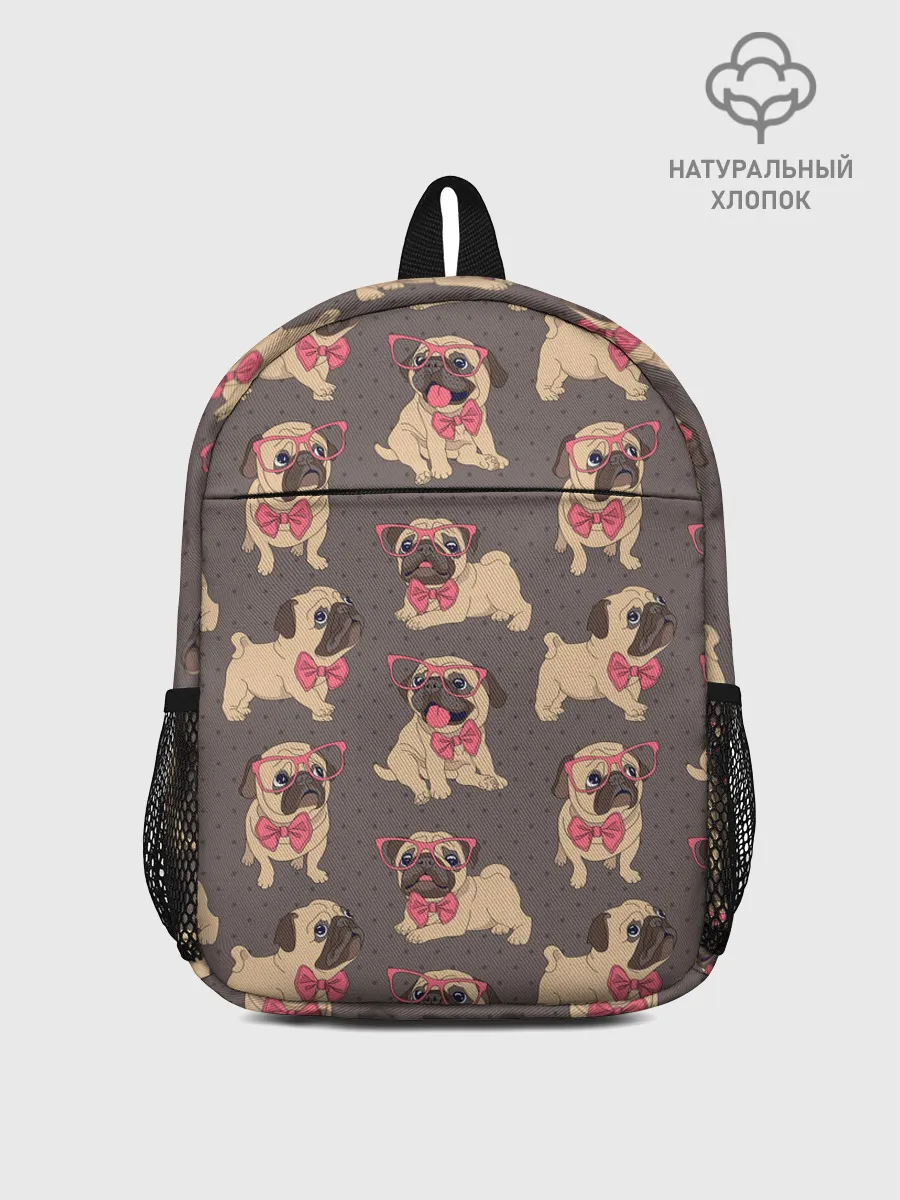 Рюкзак детский / Мопсы
