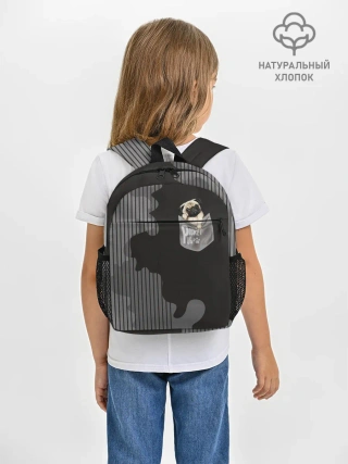 Рюкзак детский / Мопс в кармане