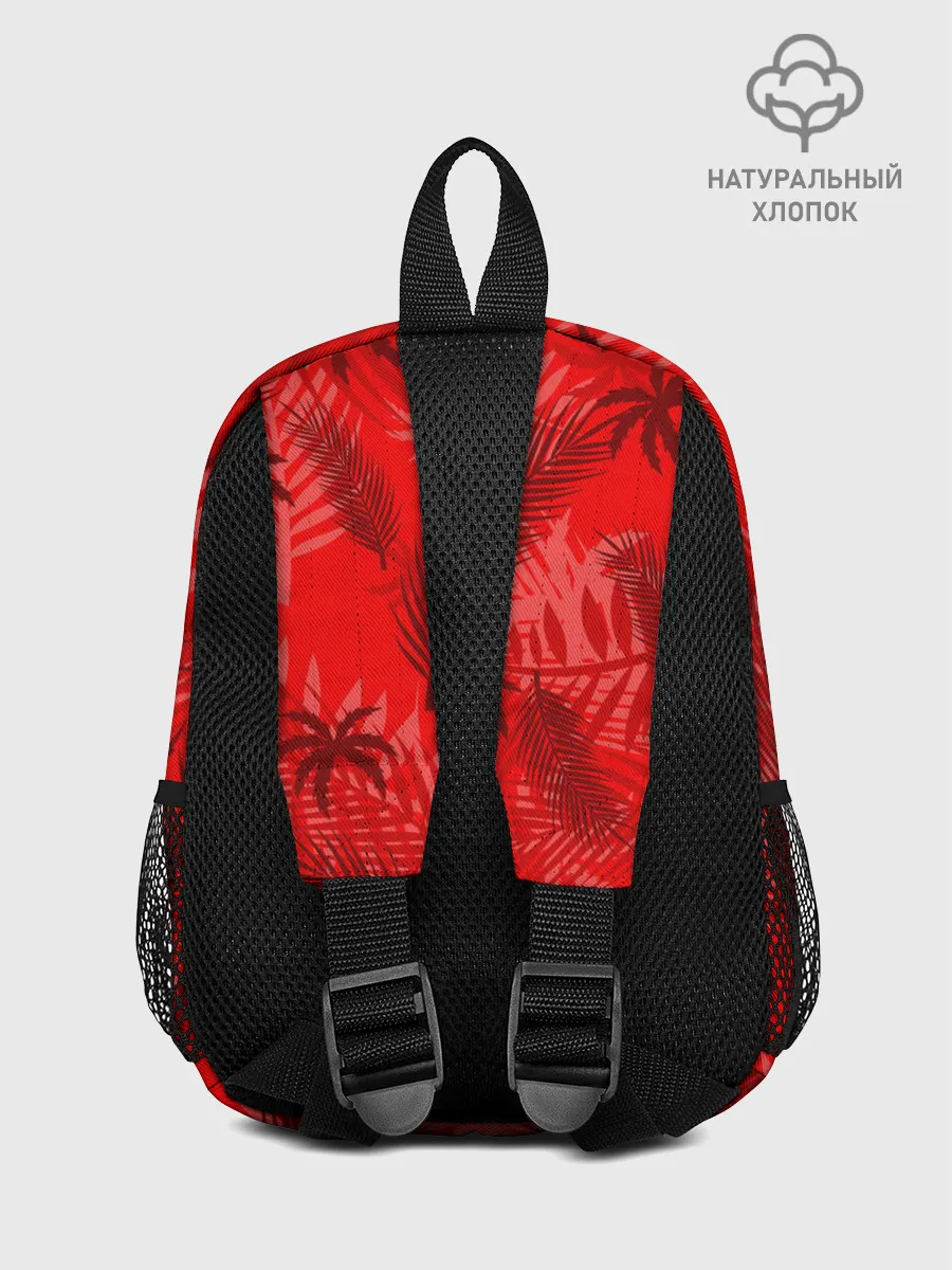 Рюкзак детский / ПАЛЬМЫ / ТРОПИКИ / ЛЕТО