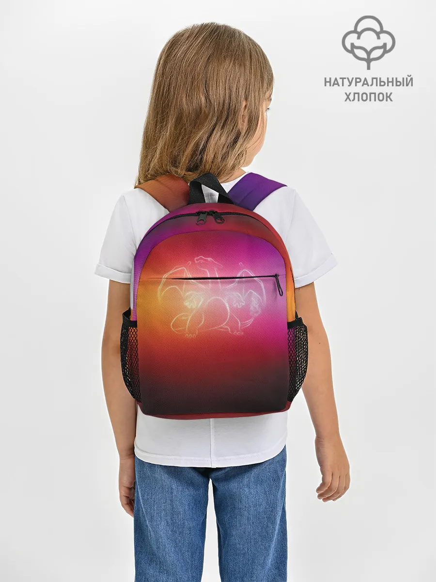 Рюкзак детский / Прозрачный Чаризард