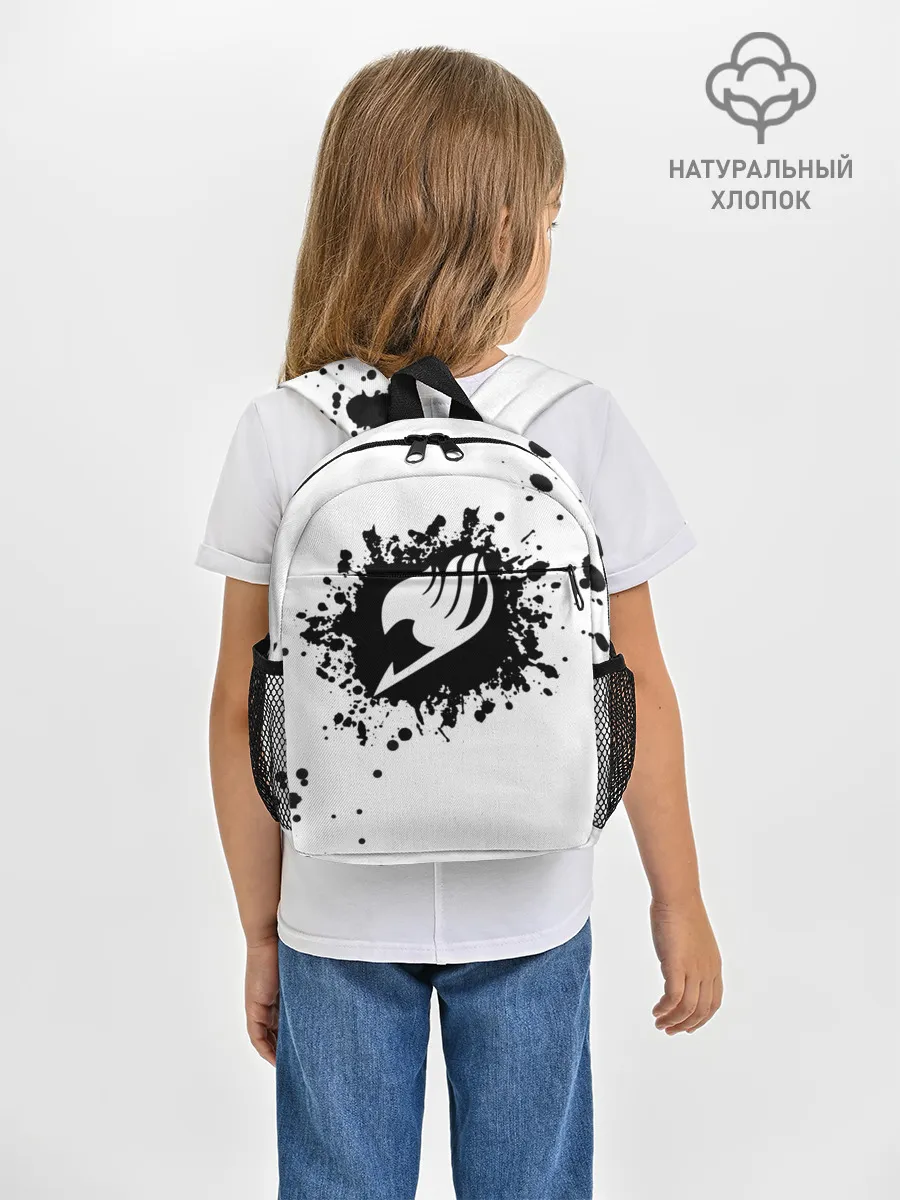 Рюкзак детский / Белая эмблема Хвоста Феи