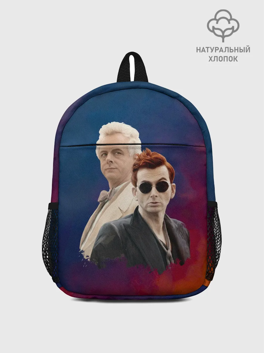 Рюкзак детский / Кроули и Азирафель