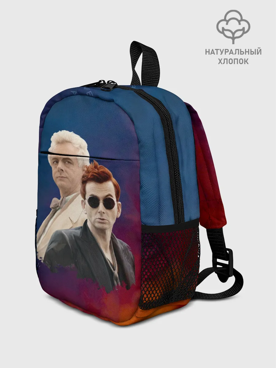 Рюкзак детский / Кроули и Азирафель