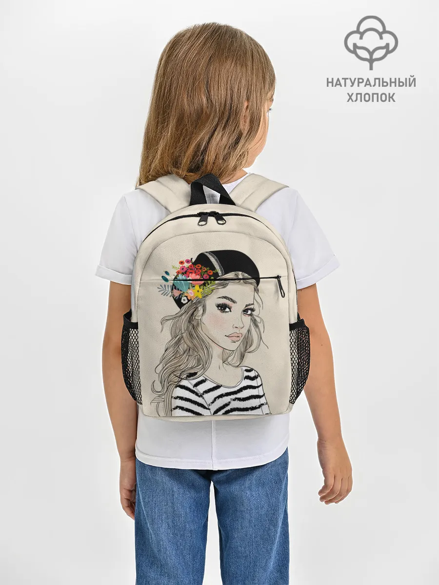 Рюкзак детский / Парижанка в берете