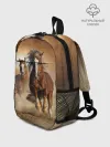 Рюкзак детский / Бегущие лошади