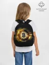Рюкзак детский / Золотой биткоин