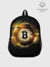 Рюкзак детский / Золотой биткоин