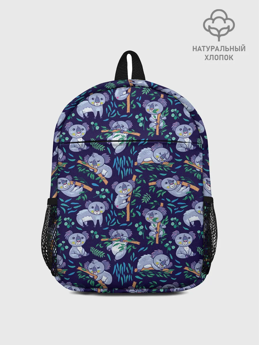 Рюкзак детский / Фиолетовые коалы