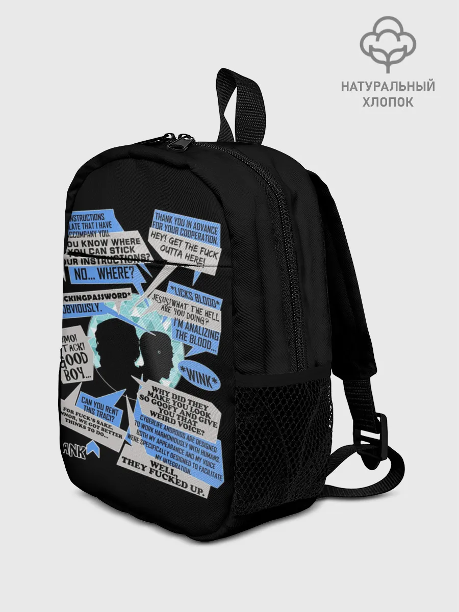 Рюкзак детский / Detroit fan art