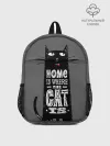 Рюкзак детский / Дом там, где твой кот