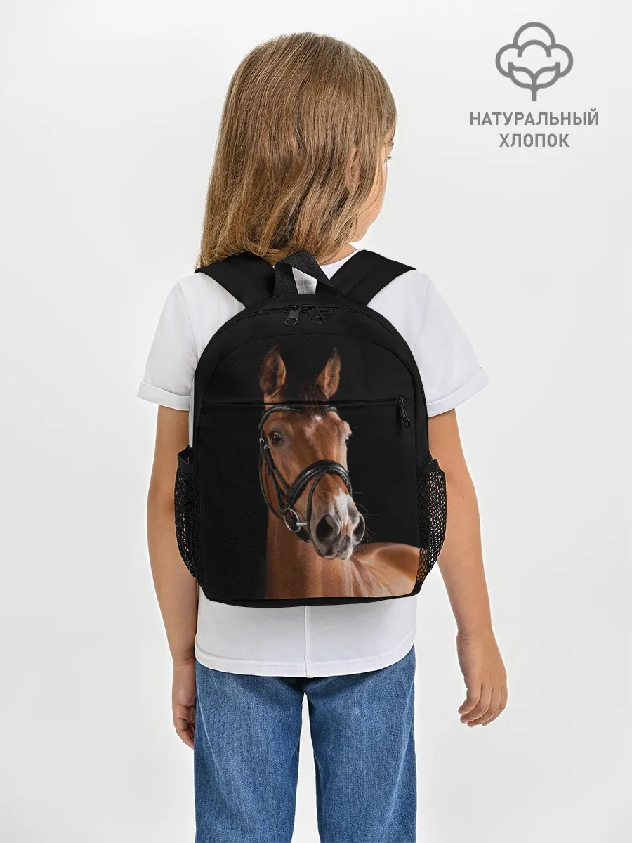 Рюкзак детский / Гнедая лошадь