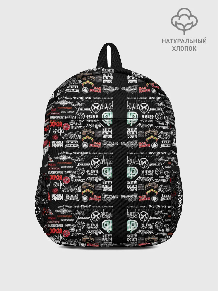 Рюкзак детский / ЛОГОТИПЫ РОК ГРУПП