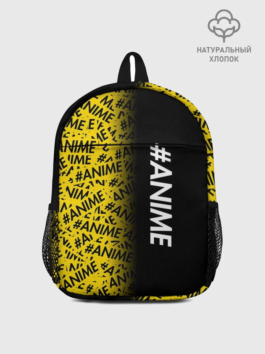 Рюкзак детский / ANIME pattern text