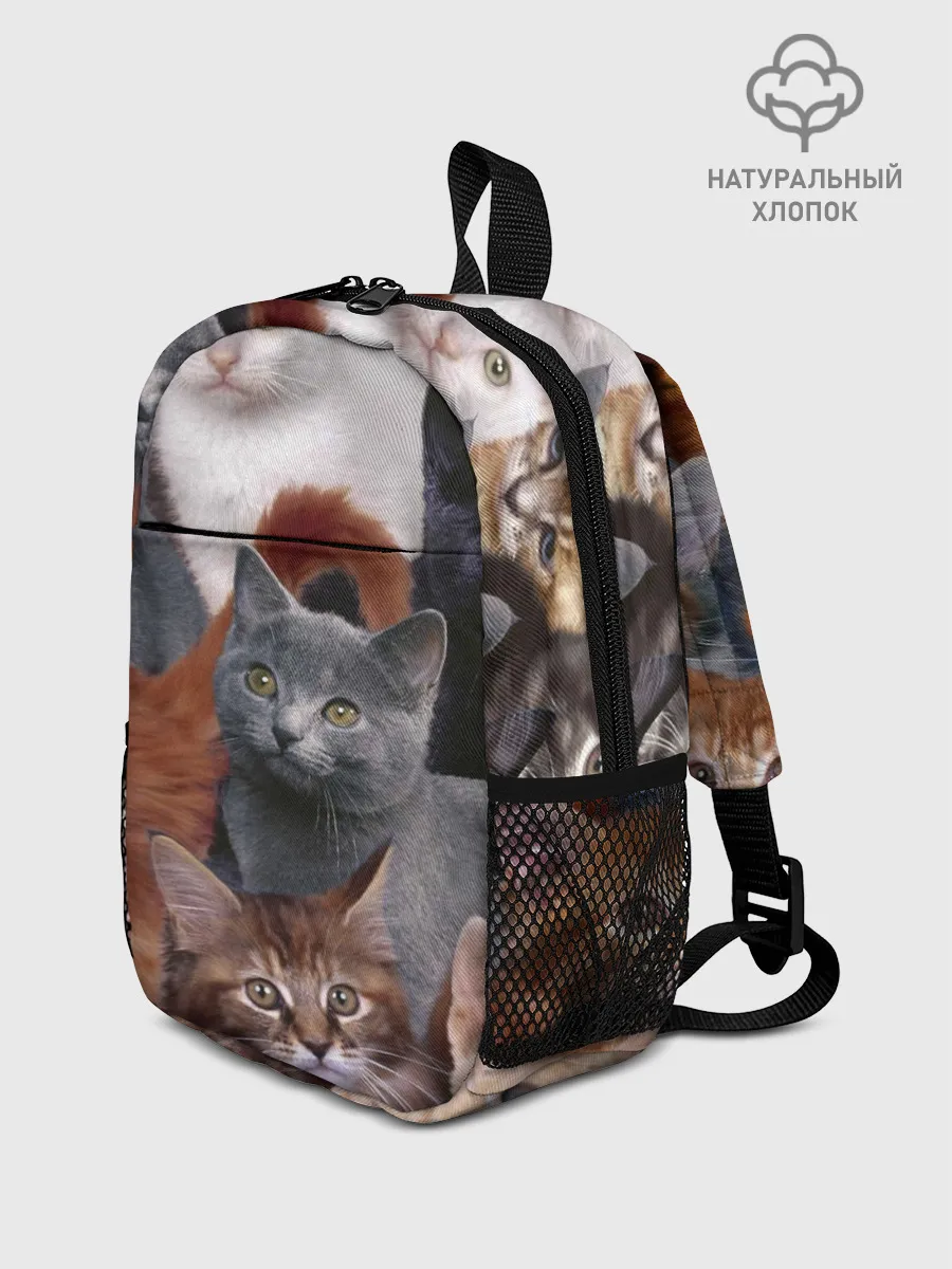 Рюкзак детский / Много котов