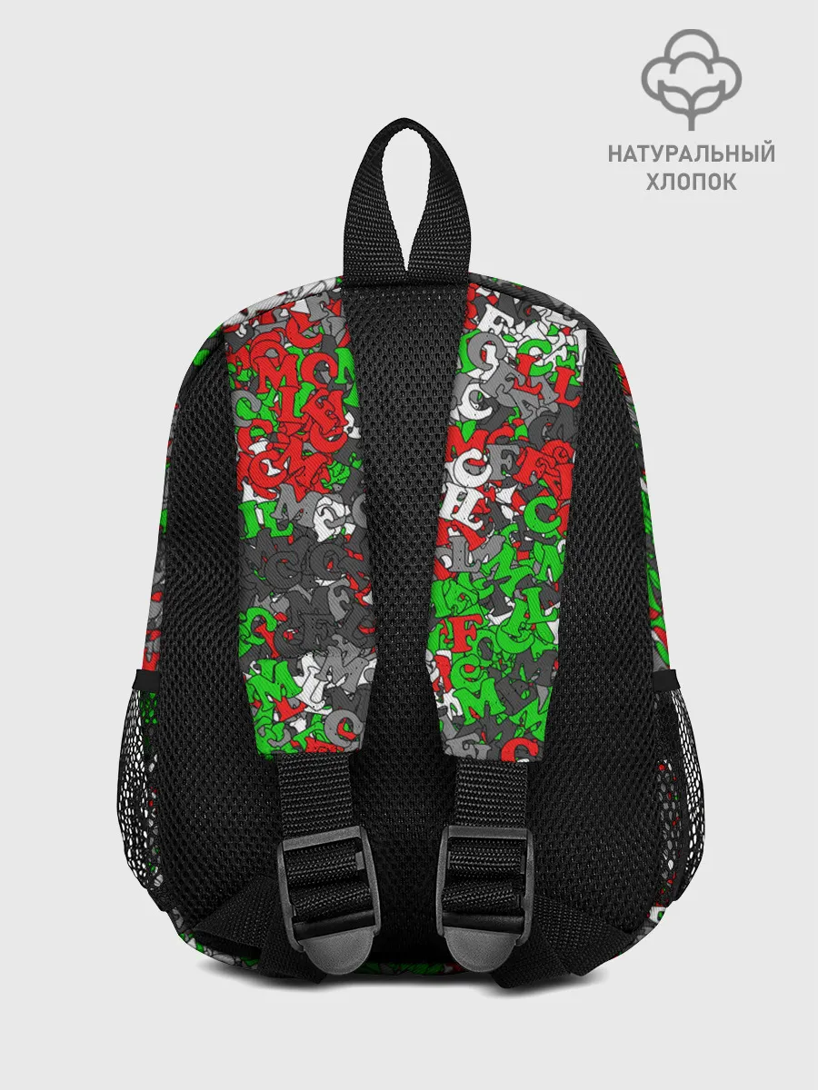 Рюкзак детский / Камуфляж с буквами FCLM