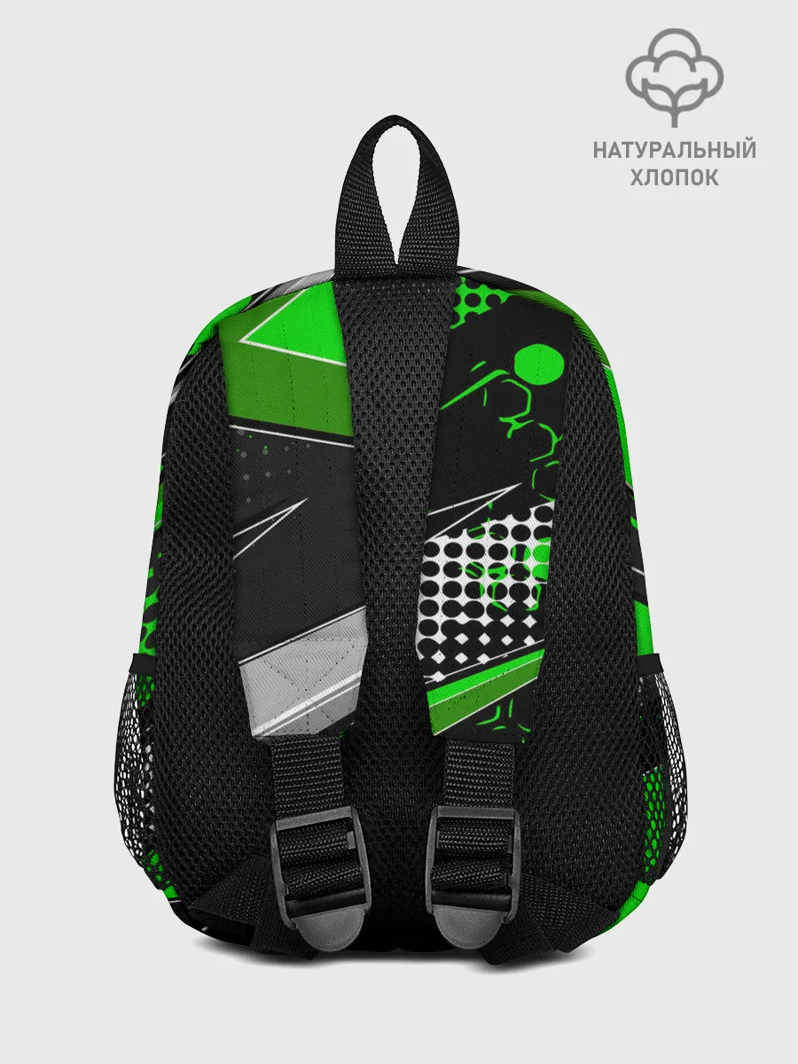 Рюкзак детский / Зеленая краска