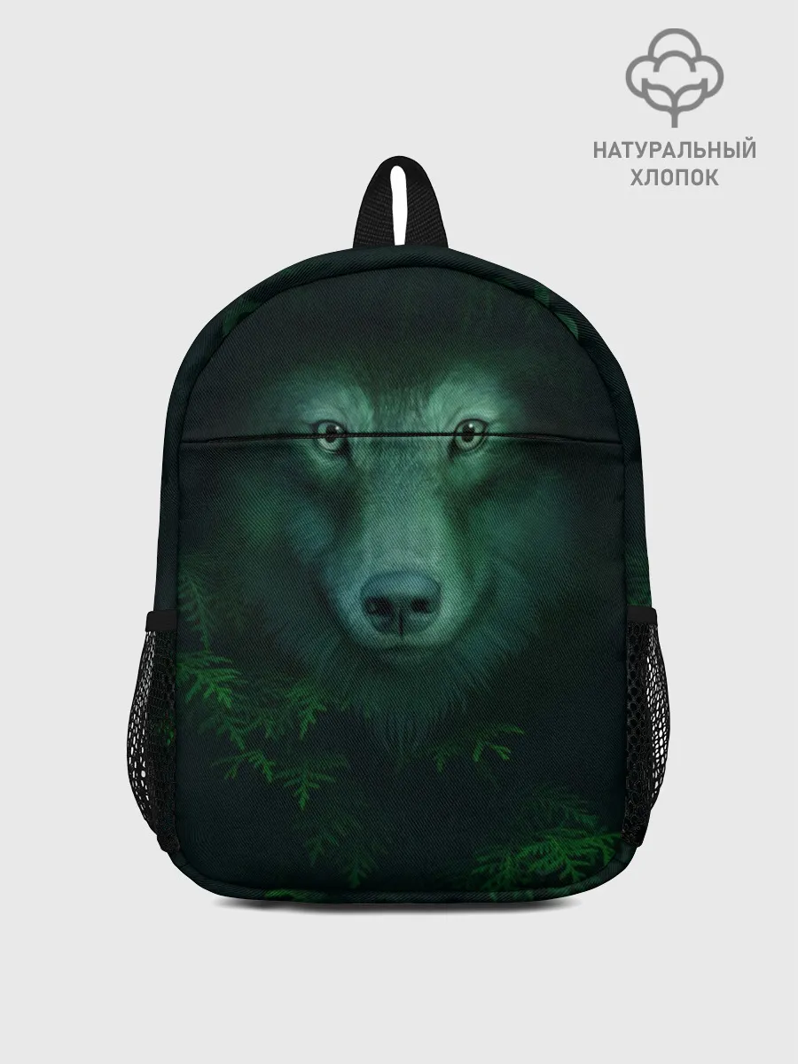 Рюкзак детский / Сибирь. Лесной волк