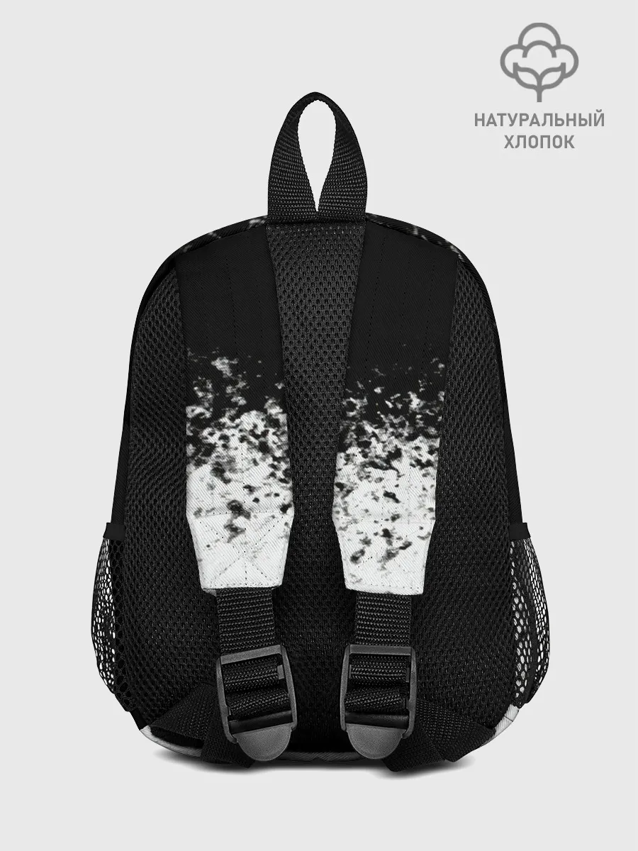 Рюкзак детский / чб спрей оверлорд