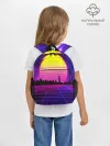 Рюкзак детский / ГОРОД В НЕОНЕ
