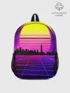 Рюкзак детский / ГОРОД В НЕОНЕ