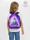 Рюкзак детский / КОСМИЧЕСКИЙ ТРЕУГОЛЬНИК