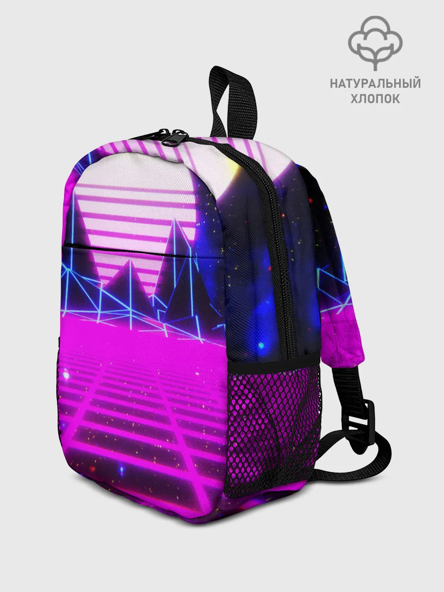 Рюкзак детский / Ретро Стиль неон