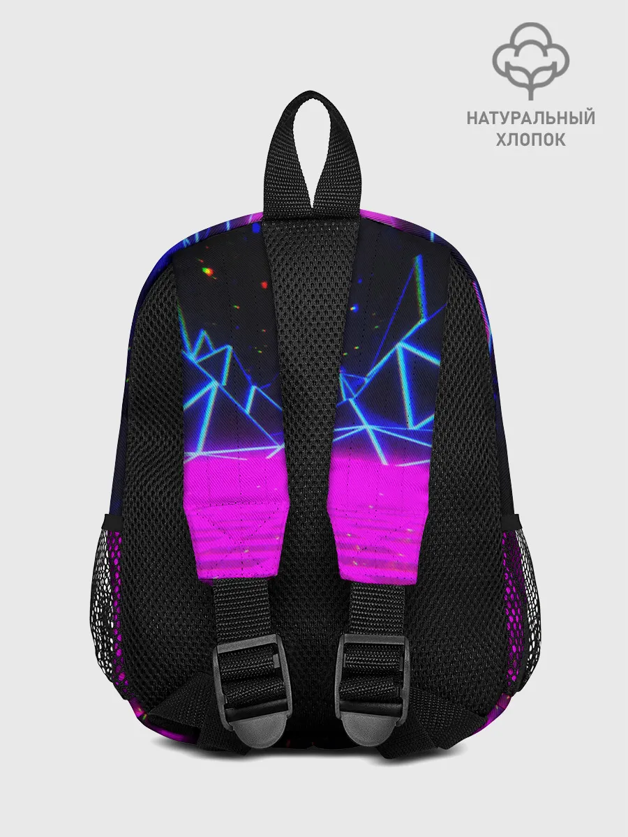 Рюкзак детский / Ретро Стиль неон