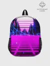 Рюкзак детский / Ретро Стиль неон