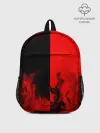 Рюкзак детский / BLACK RED FIRE