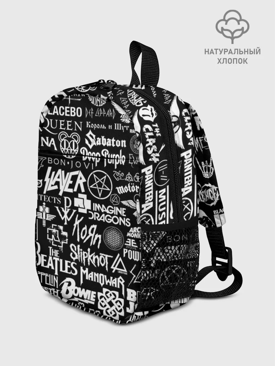 Рюкзак детский / ЛОГОТИПЫ РОК ГРУПП | ROCK