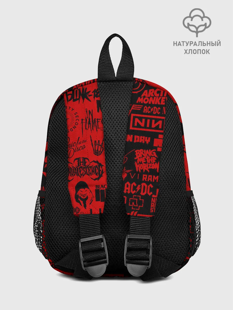 Рюкзак детский / ЛОГОТИПЫ РОК ГРУПП | ROCK