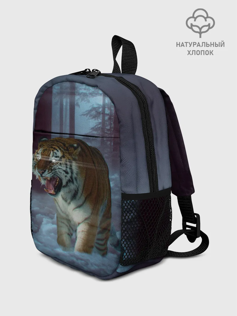 Рюкзак детский / ТИГР В СУМЕРЕЧНОМ ЛЕСУ
