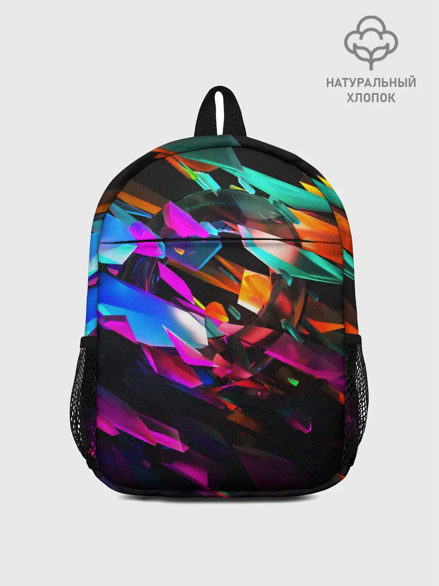 Рюкзак детский / АБСТРАКЦИЯ НЕОНОВАЯ