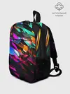 Рюкзак детский / АБСТРАКЦИЯ НЕОНОВАЯ