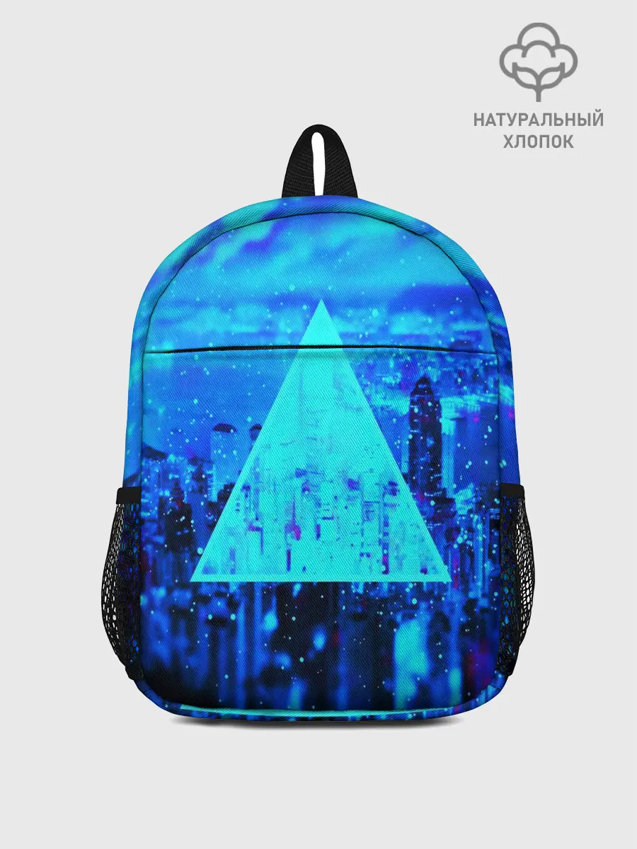 Рюкзак детский / ГОРОД В НЕОНЕ