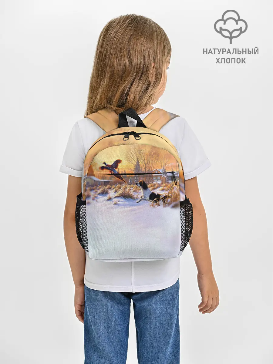Рюкзак детский / Собака и фазан