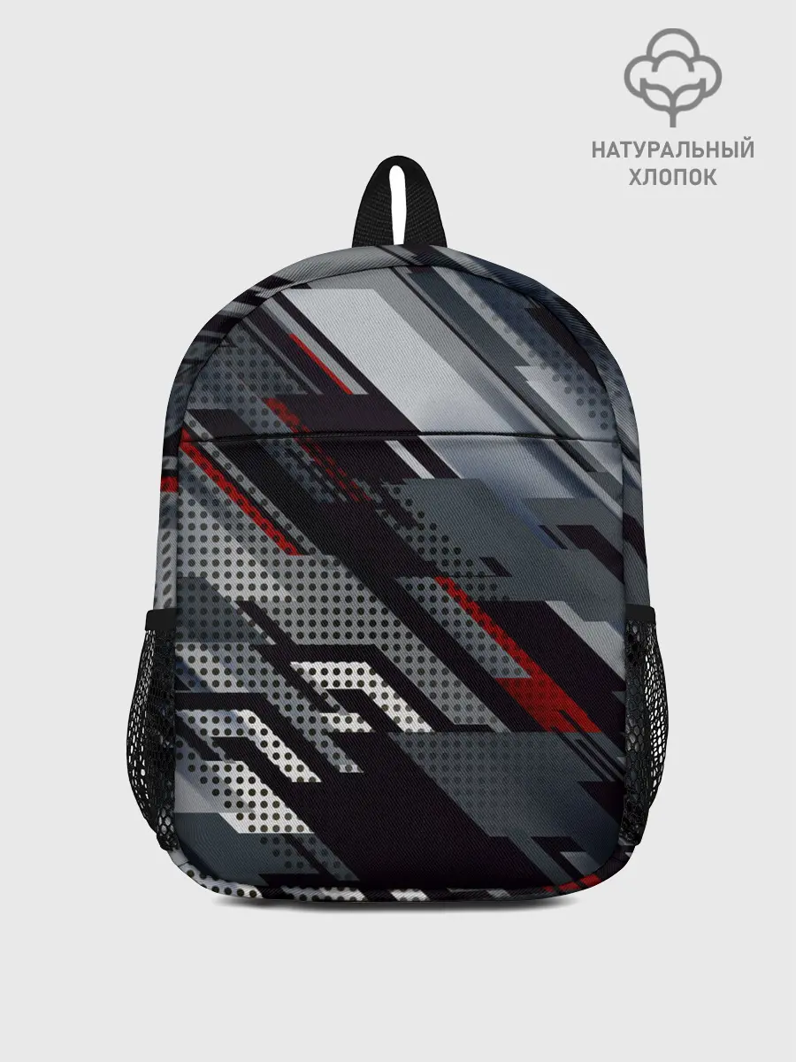 Рюкзак детский / Металлическая текстура