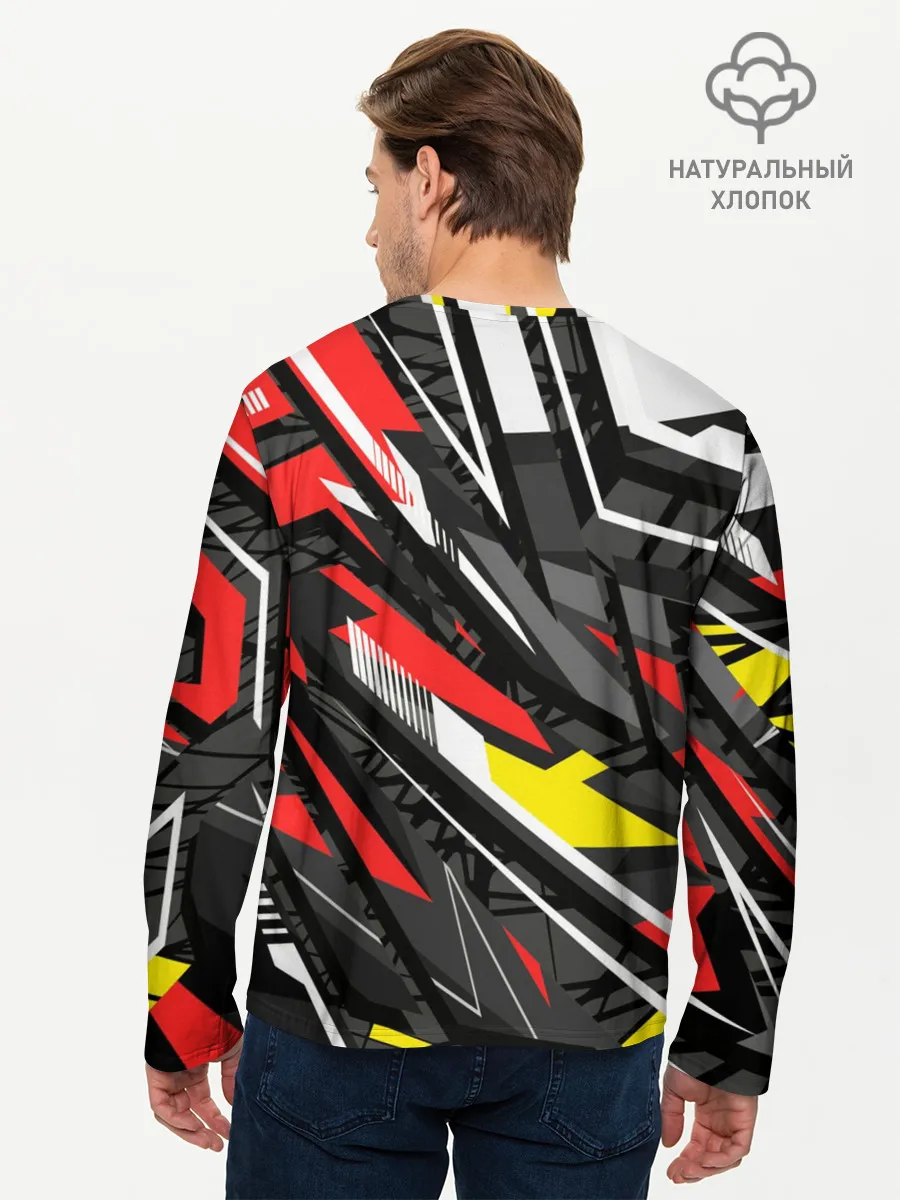 Мужской лонгслив базовый / Эден Азар