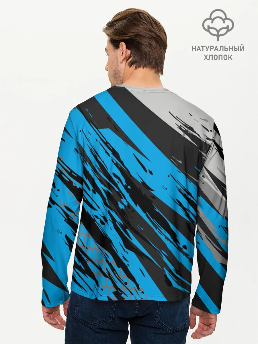 Мужской лонгслив базовый / Серхио Агуэро