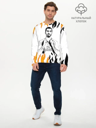 Мужской лонгслив базовый / Генрих Мхитарян