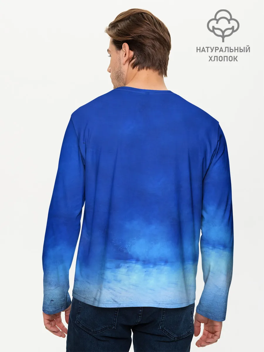 Мужской лонгслив базовый / СЕРХИО АГУЭРО / МАНЧЕСТЕР СИТИ