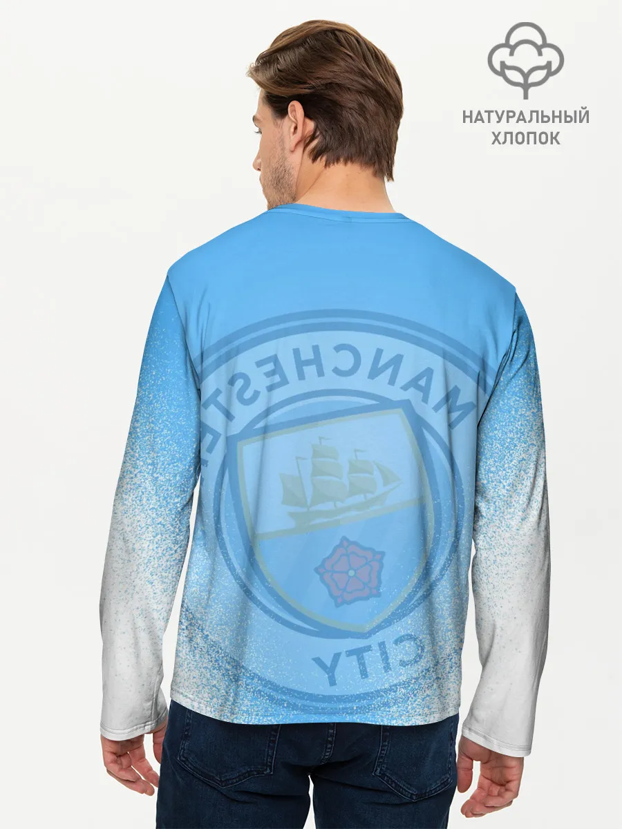 Мужской лонгслив базовый / СЕРХИО АГУЭРО / SERGIO AGUERO