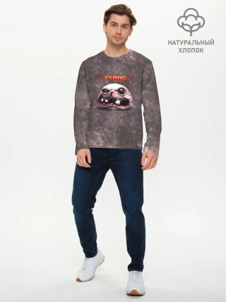 Мужской лонгслив базовый / The Binding of Isaac | ГОЛОВА