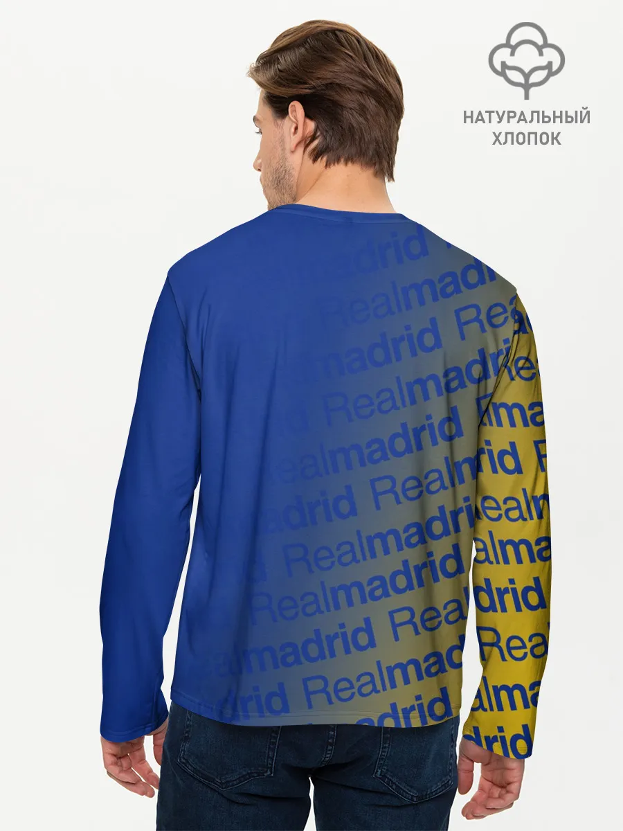 Мужской лонгслив базовый / СЕРХИО РАМОС / РЕАЛ МАДРИД