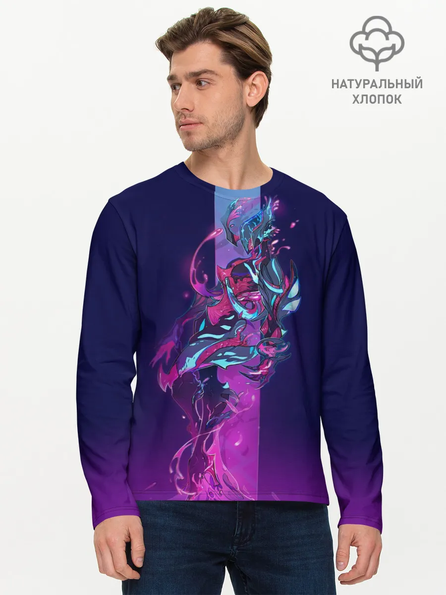 Мужской лонгслив базовый / warframe