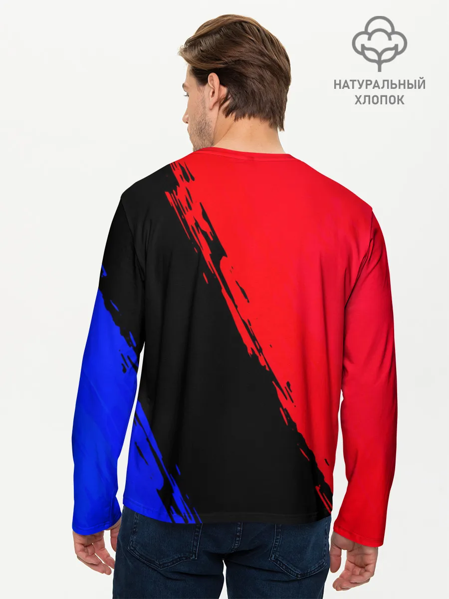 Мужской лонгслив базовый / Луис Суарес