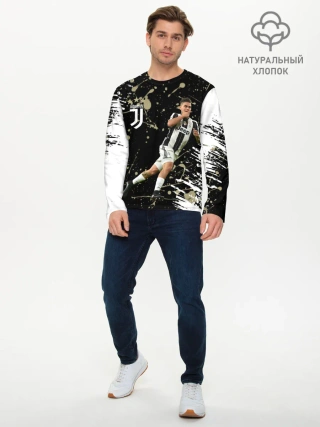 Мужской лонгслив базовый / Juventus: Пауло Дибала.